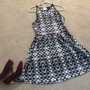 Mossimo black and white sun dress